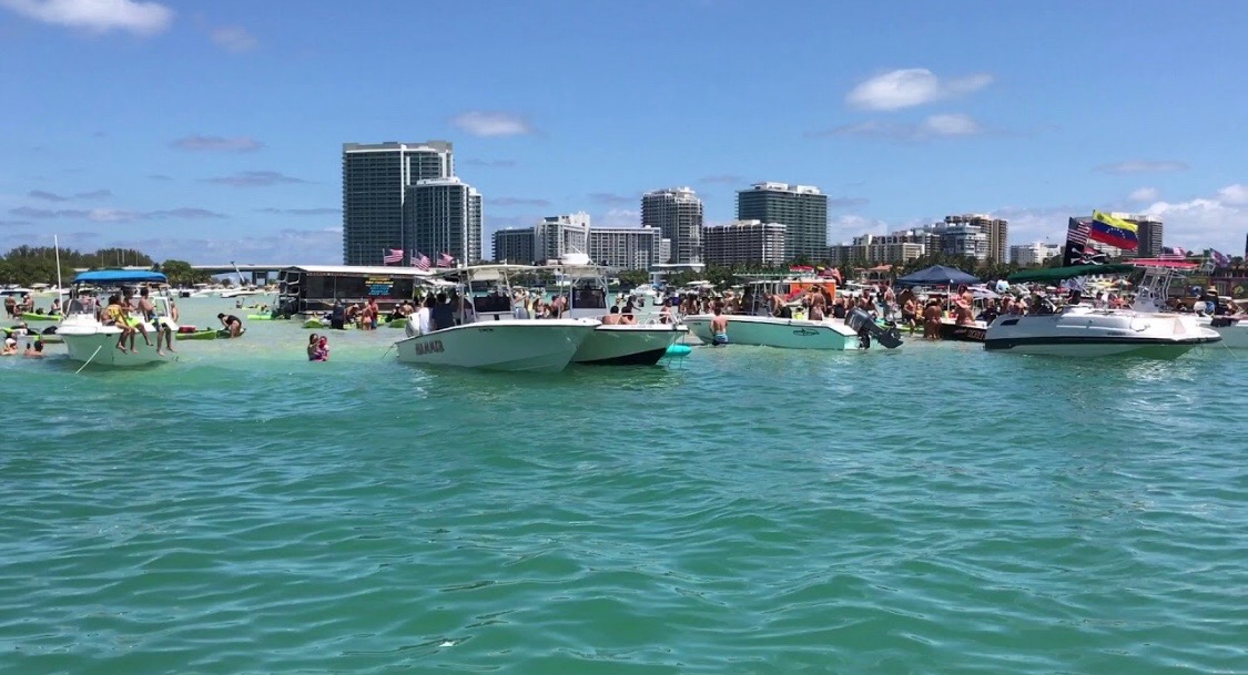 Sandbar hangout